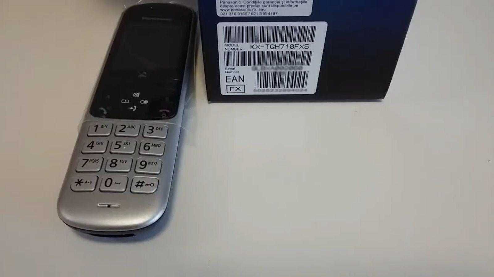 Telefon stacjonarny DECT Panasonic KX-TGH 710