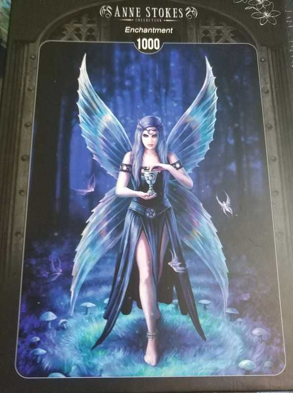 Puzzle 1000, Anne Stokes Enchantment, ułożone lub nie