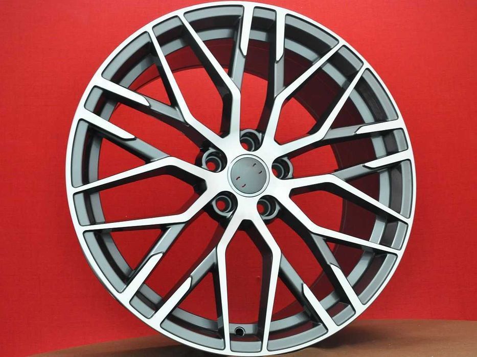 Szare Grafitowe felgi R22 5x112 AUDI Q7 SQ7 E-TRON S8 SQ5 od FELGOCAR