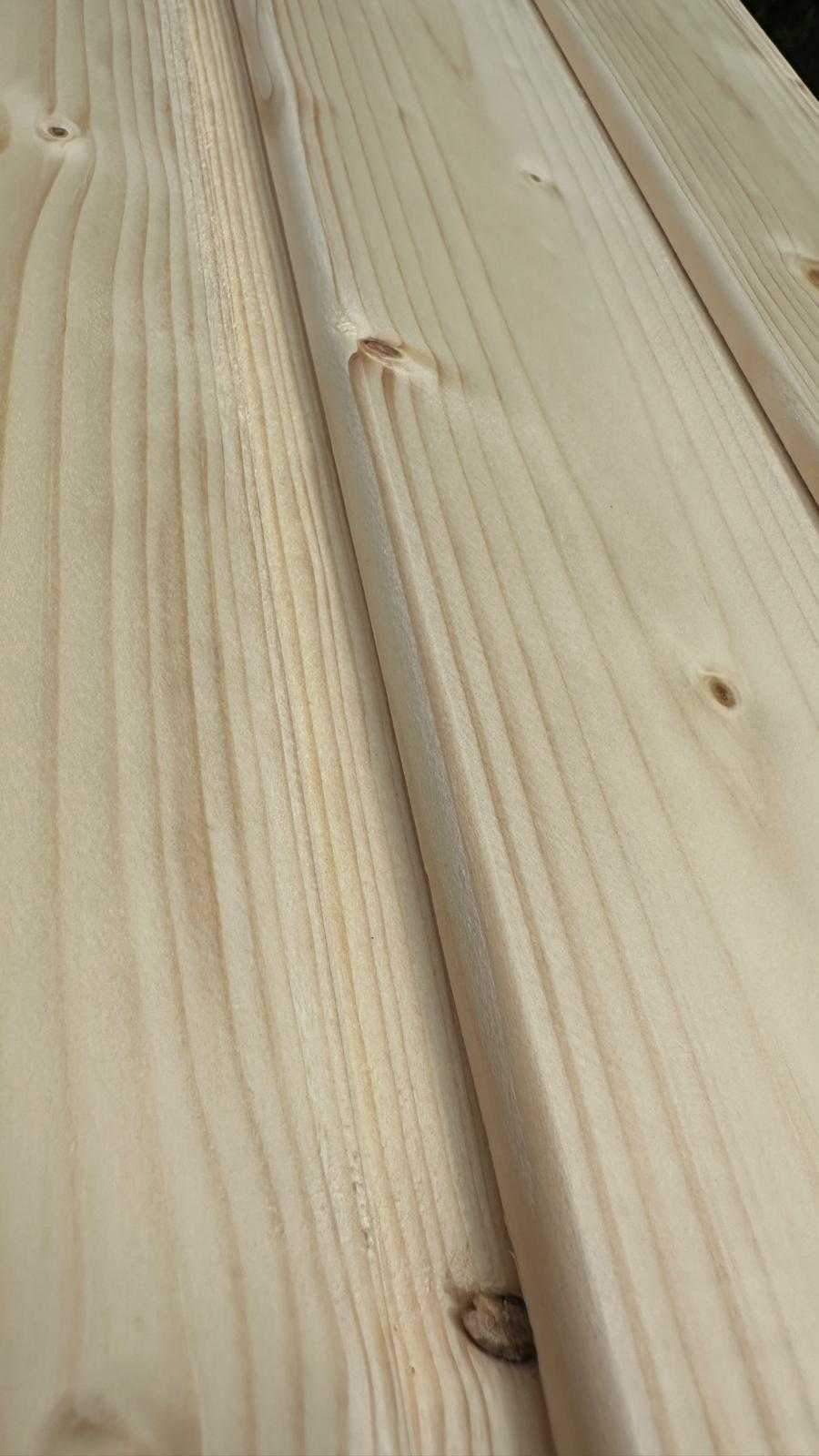 Deska elewacyjna świerk skandynawski softline – 19x121mm -Skład Drewna