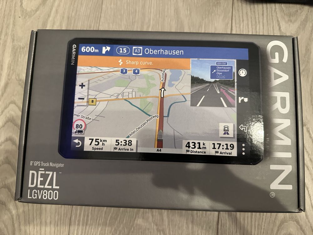 Garmin LGV800 nawigacja na Ciezarowe