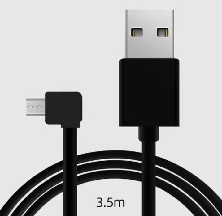 Кабель Micro USB для відео реєстратора 70 mai 3,5м.