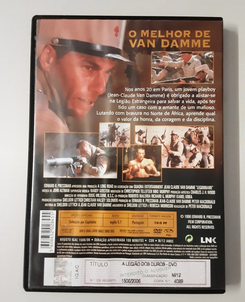 DVD a legião dos duros