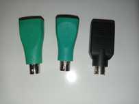 Переходник с USB 2.0 AF на PS/2 для мыши и клавиатуры