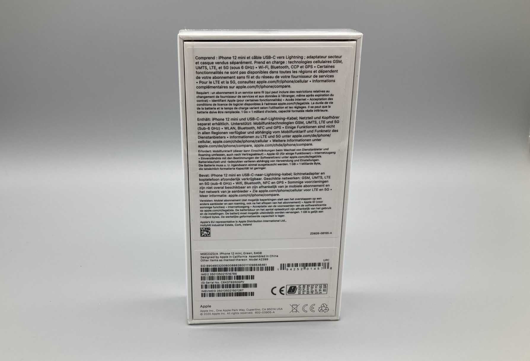 Iphone 12 mini 64Gb Model A2399 Neverlock Green 2020 рік Новий