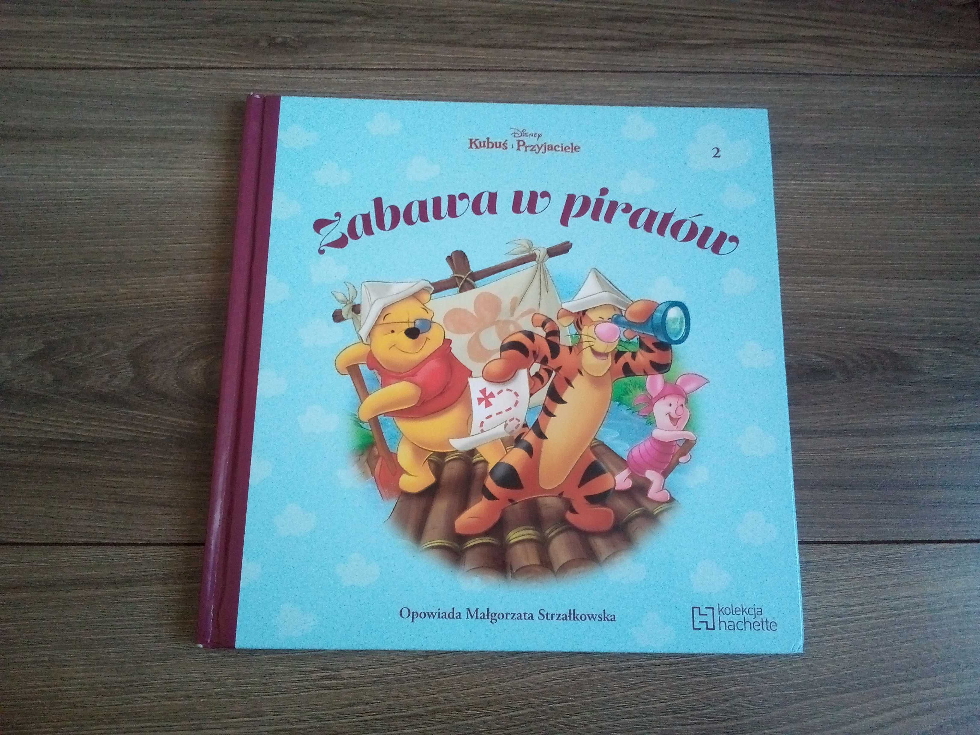 Książka dla dzieci "Kubuś Puchatek- Zabawa w Pirata"