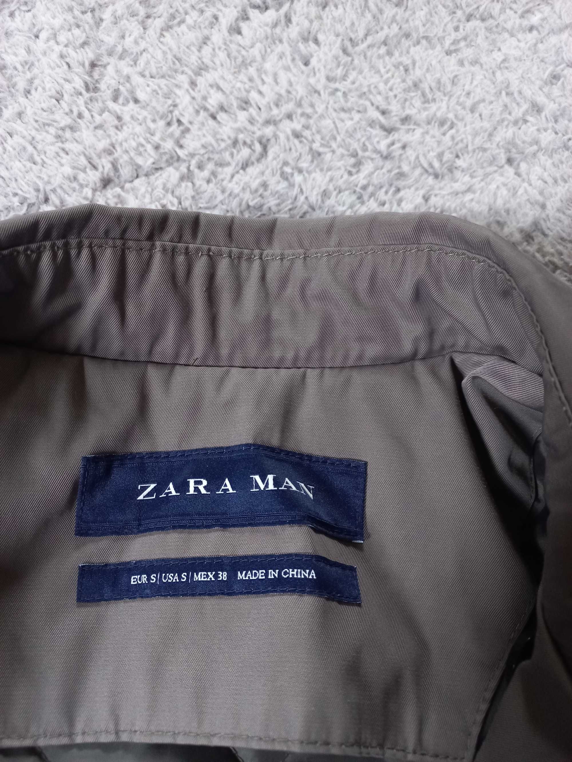 ZARA MEN Kurtka kurteczka + podpinka płaszcz płaszczyk trencz  S / 46