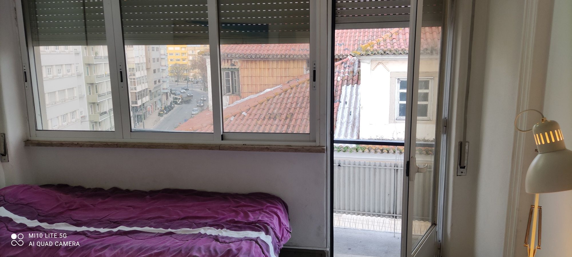 QuartoCASAL com varanda e terraço. Belém. Lisboa