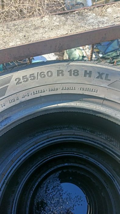 Opony wielosezon Continental M+S 255/60 R 18 kpl 4 szt