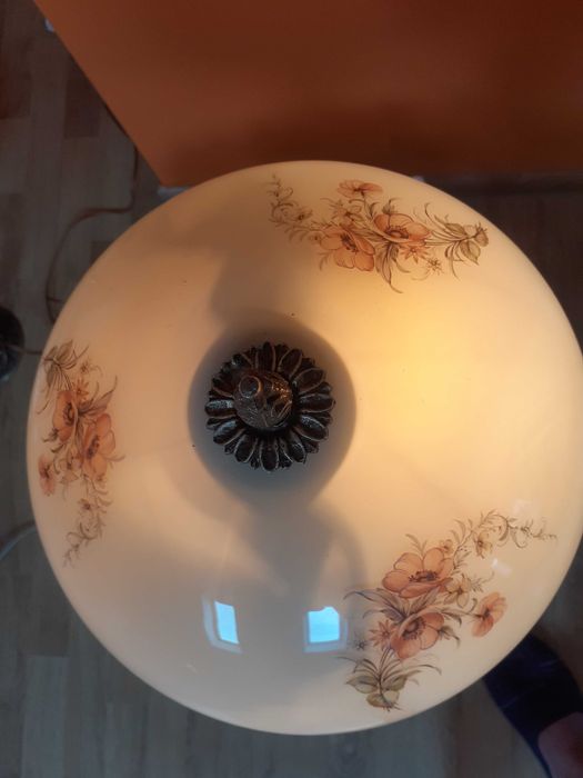 Lampa onyks mosiądz vintage(zabytek)