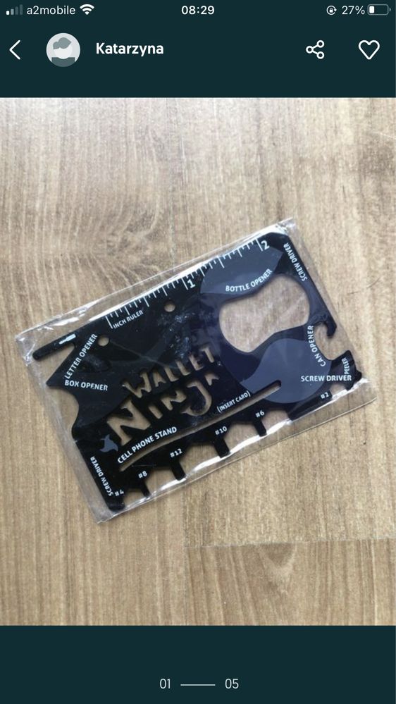 Karta ninja wallet