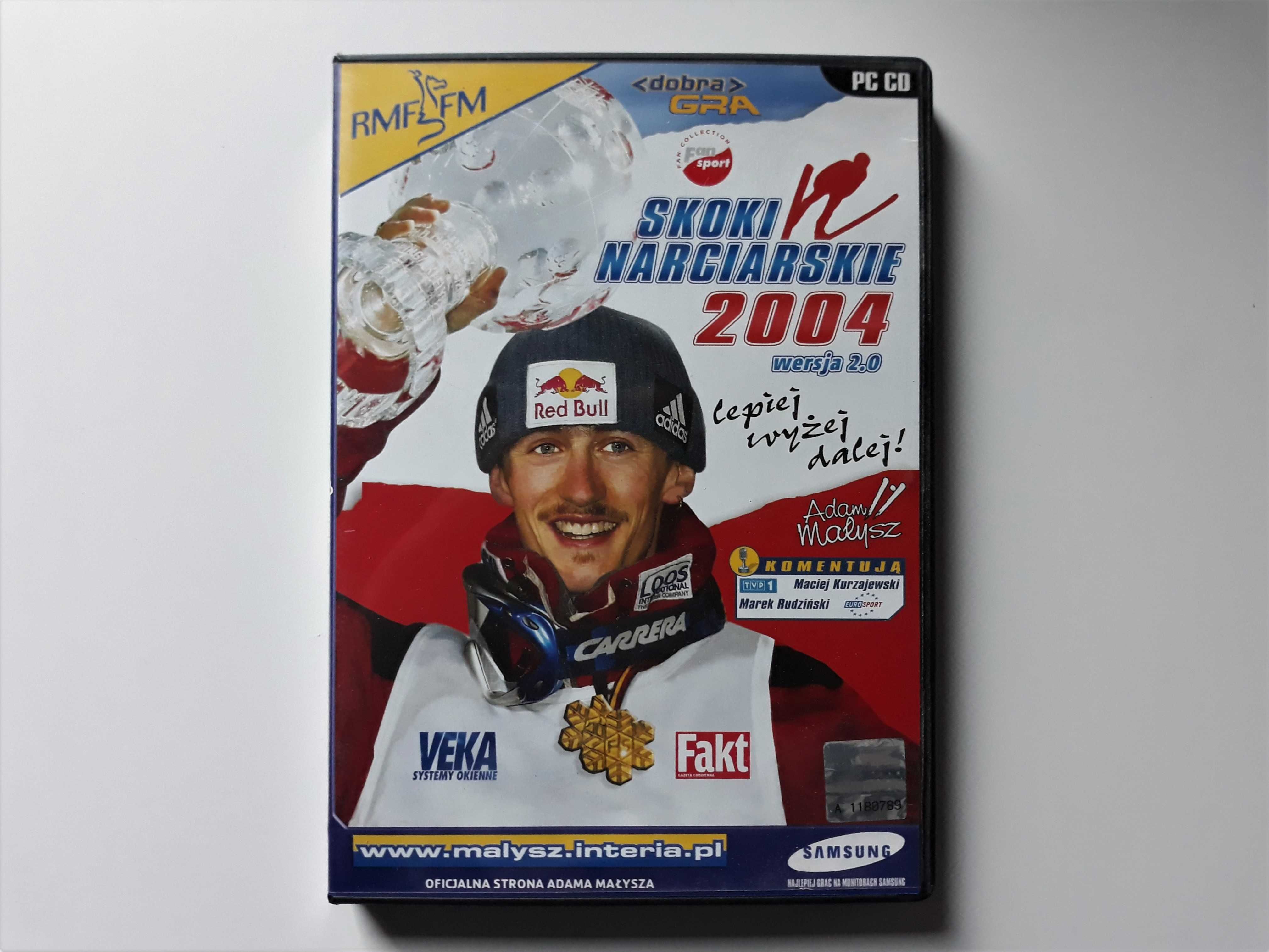 Gra komputerowa PC Skoki Narciarskie 2004 PL