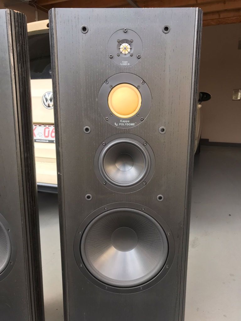 Infinity Kappa 8.1 i американская НЧ 30см катушки с плоским проводом