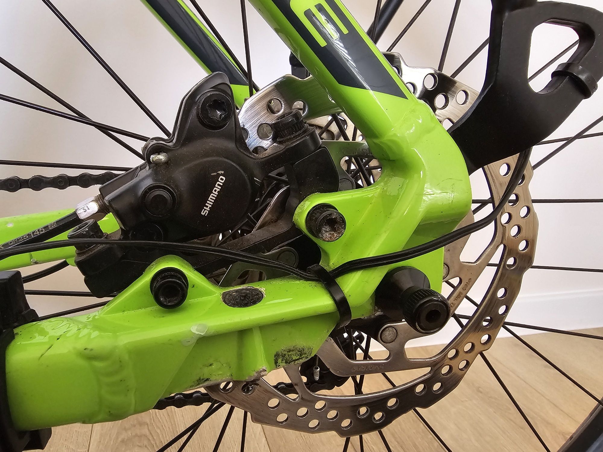 Rower CUBE AIM HPA 27,5 limonkowy