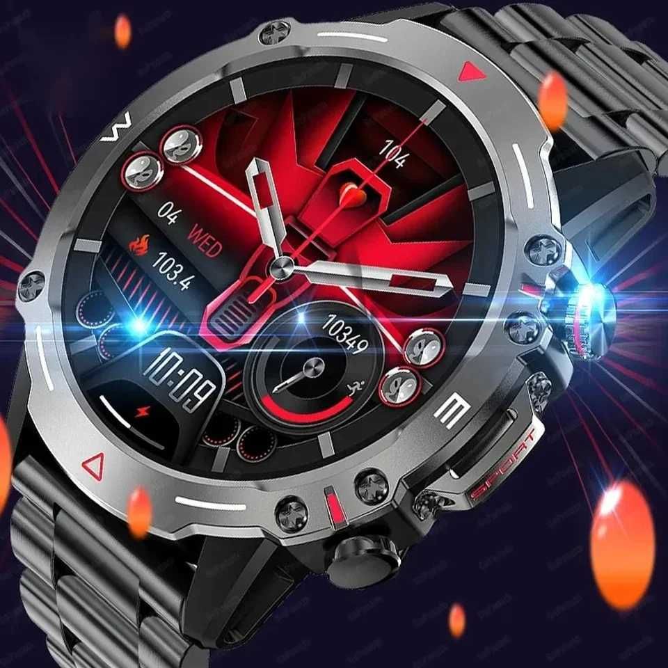 Smartwatch HK87 1,43 AMOLED 466x466 menu  PL .