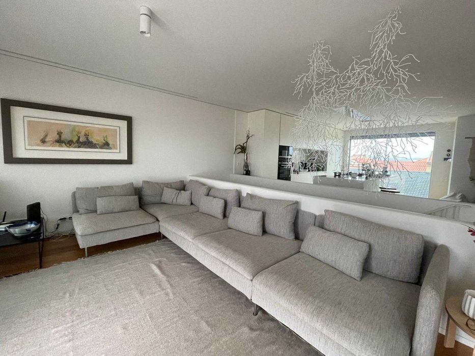 Sofa IKEA modular cinzento (4 modulos)