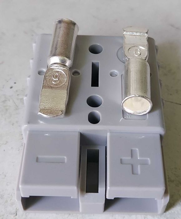 Разъем Anderson 120А и 50А 600v + отдельно контакты разъема Anderson .