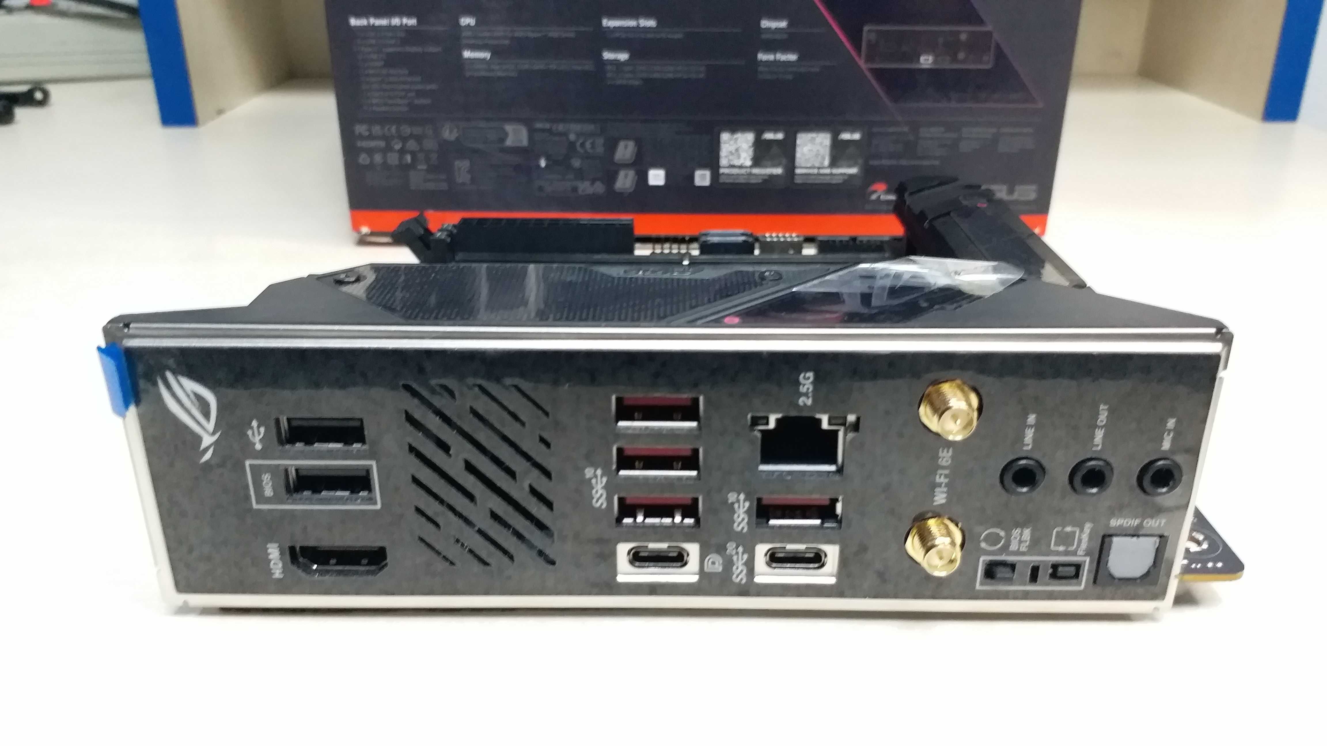 Топ плата Asus ROG Strix B650E-I Gaming WIFI AM5 DDR5