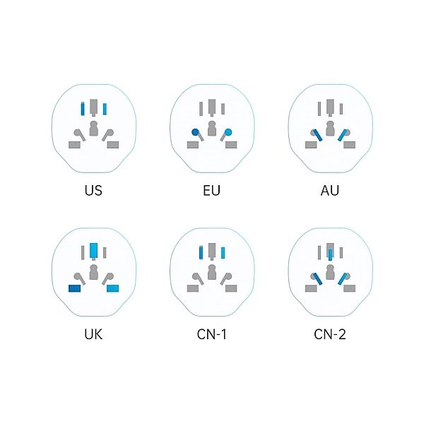 Przejściówka / adapter Tech-Protect Universal Travel Adapter na EU - b