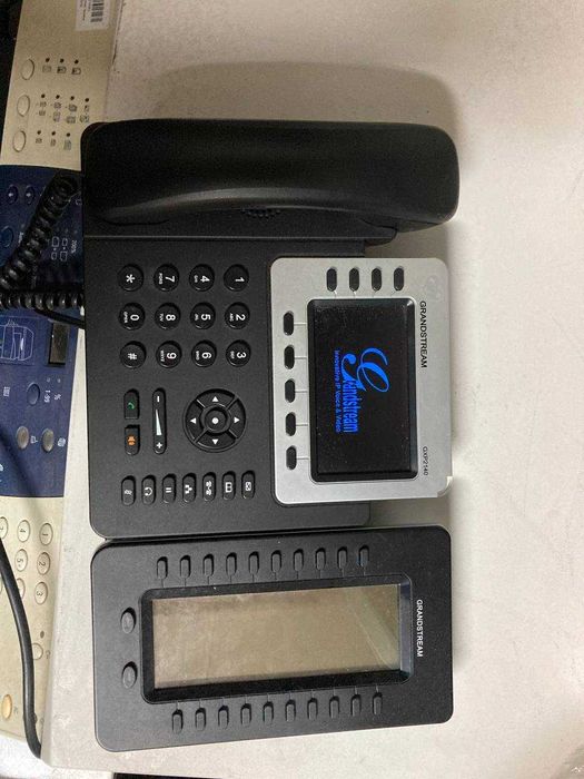 Дротовий IP телефон Grandstream GXP2140 +модуль-консоль GXP2200EXT