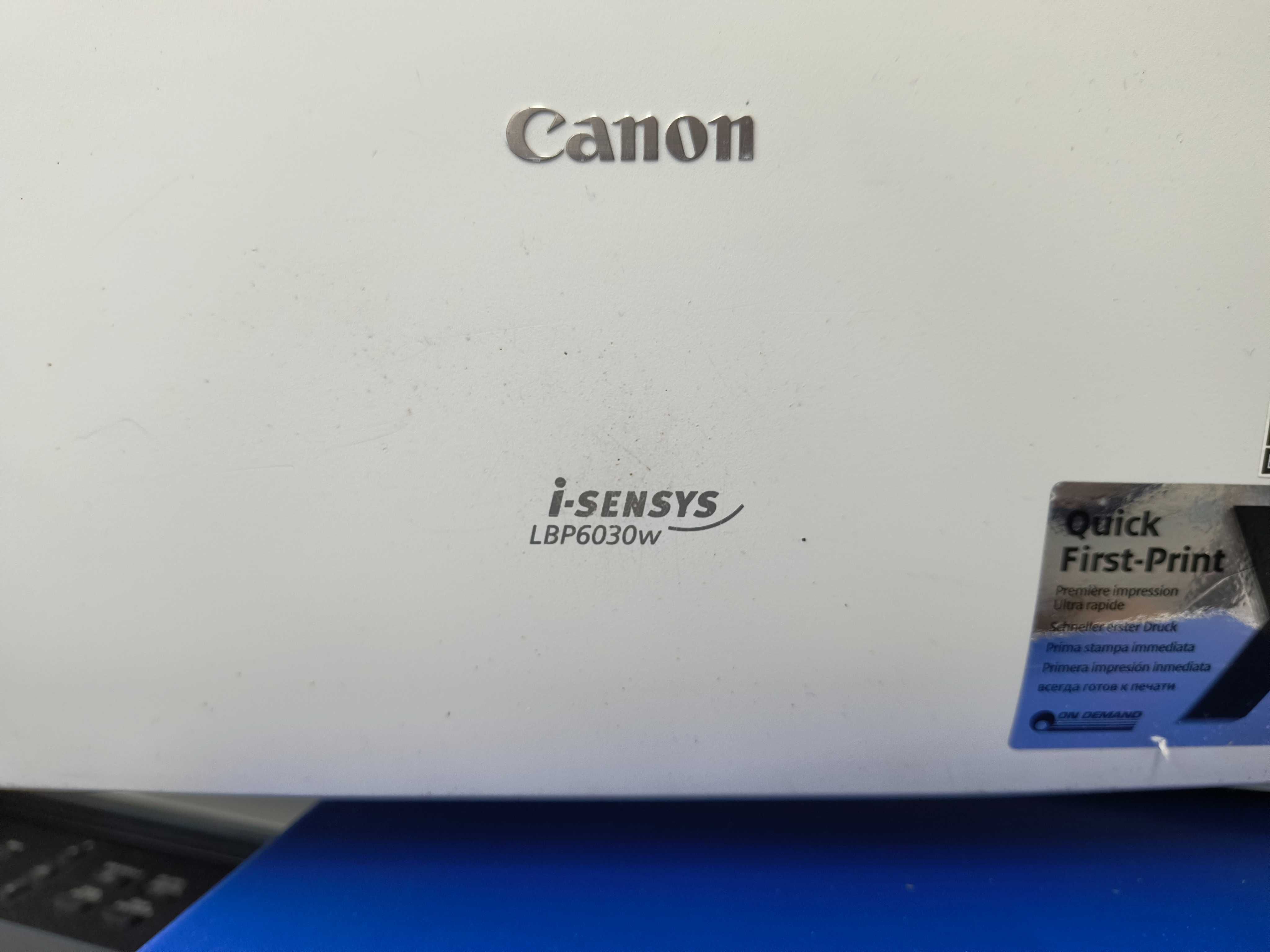 Drukarka laserowa (mono) Canon LBP6030W 43618 str. wi-fi, nowy toner