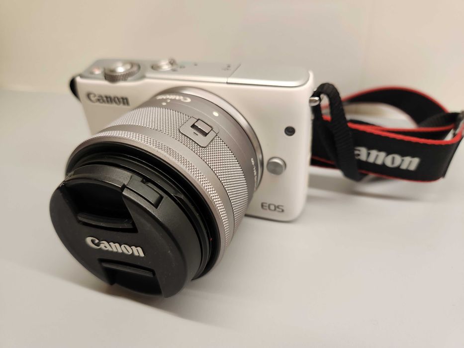 Canon EOS M10 + Obiektyw 15–45mm IS STM | Zestaw Kompletny| Stan dobry