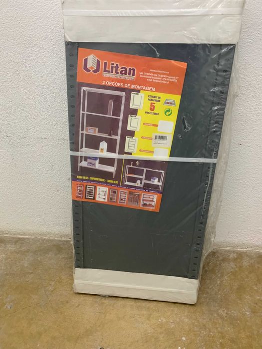 Estante metálica Litan 180x90x40cm