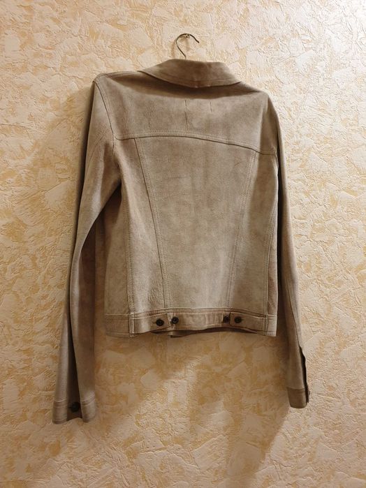 Dolce & Gabbana AW2001 Бежева замшева куртка