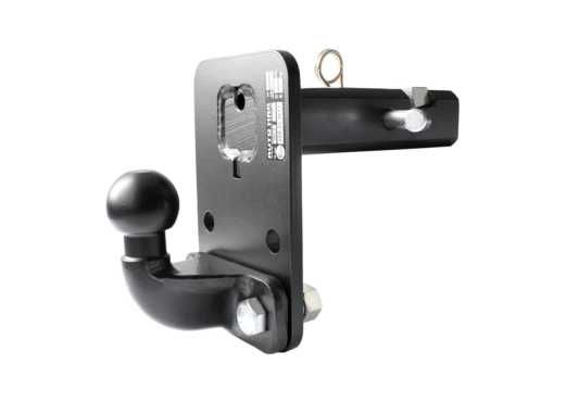 Kula ADAPTER USA 51,5x51,5 Kasowanie Luzu Hak Holowniczy z Regulacją