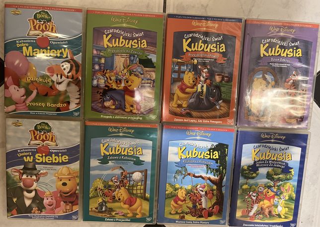 Kubuś Puchatek dvd Disney Czarodziejski Świat  Kubusia i inne