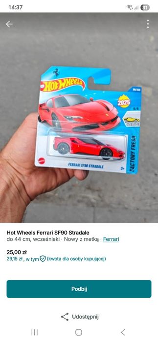 Hot Wheels Ferrari SF90 Stradale