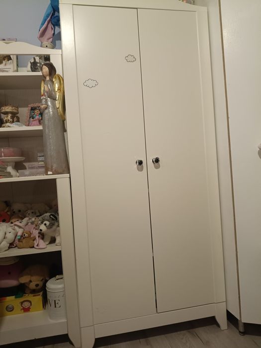 Zestaw mebli, szafa , regał, biurko