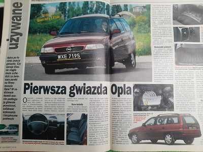 AŚ Astra Astra Classic Focus Celica Golf Megane Audi Galaxy rok 2000