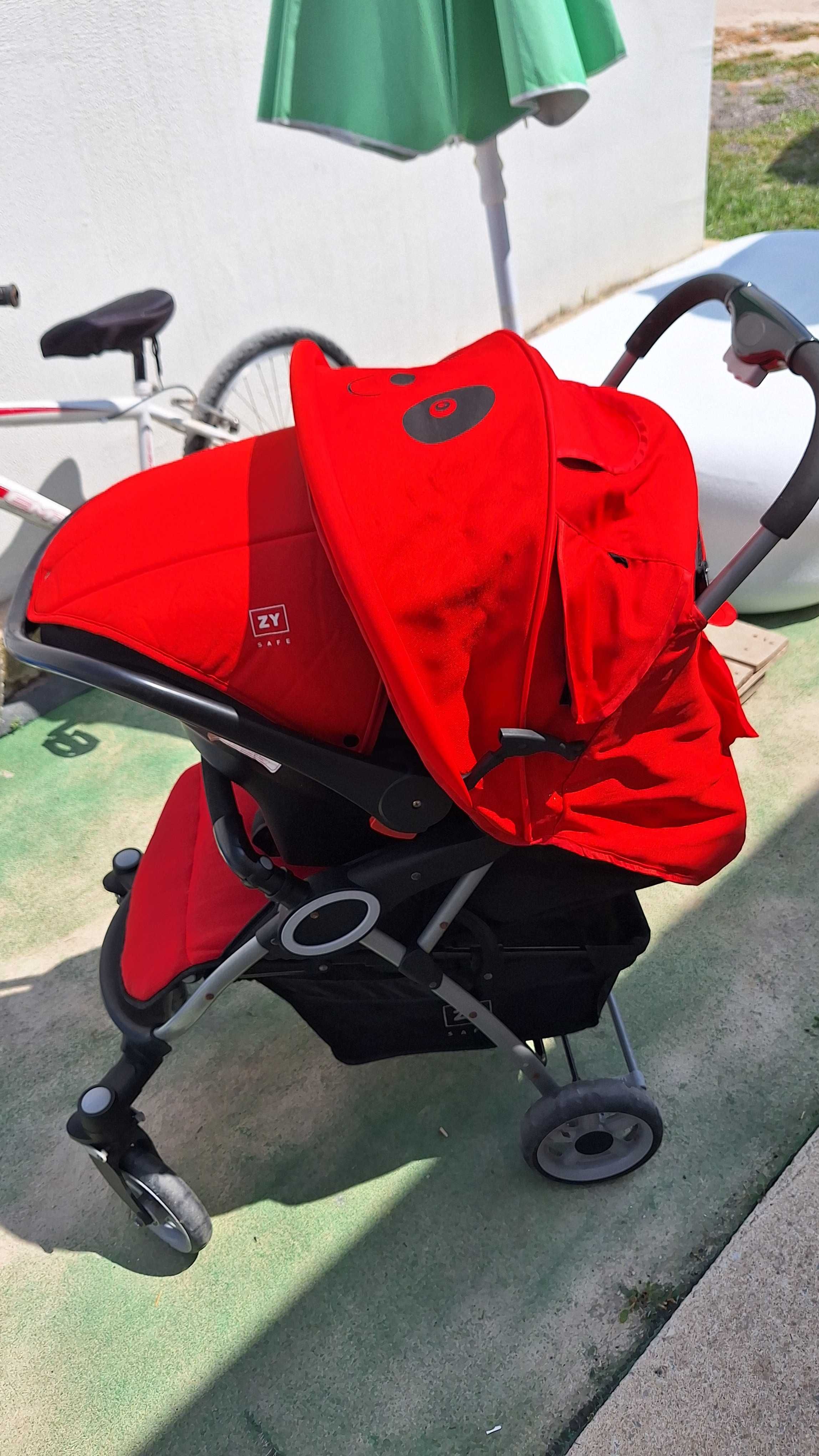 Vende se carrinho com ovo marca zippy oferta de colete