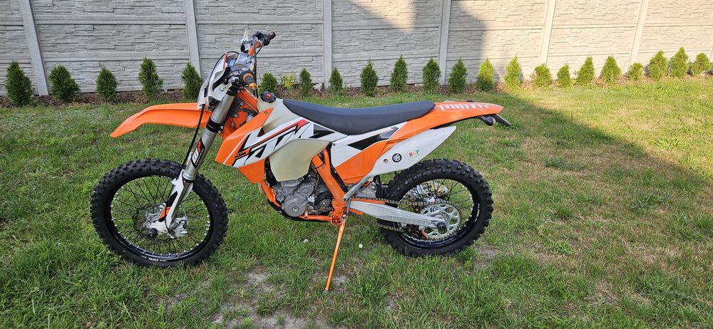 Ktm exc-f 250 wtrysk, rozrusznik. Zarejestrowany ubezpieczony