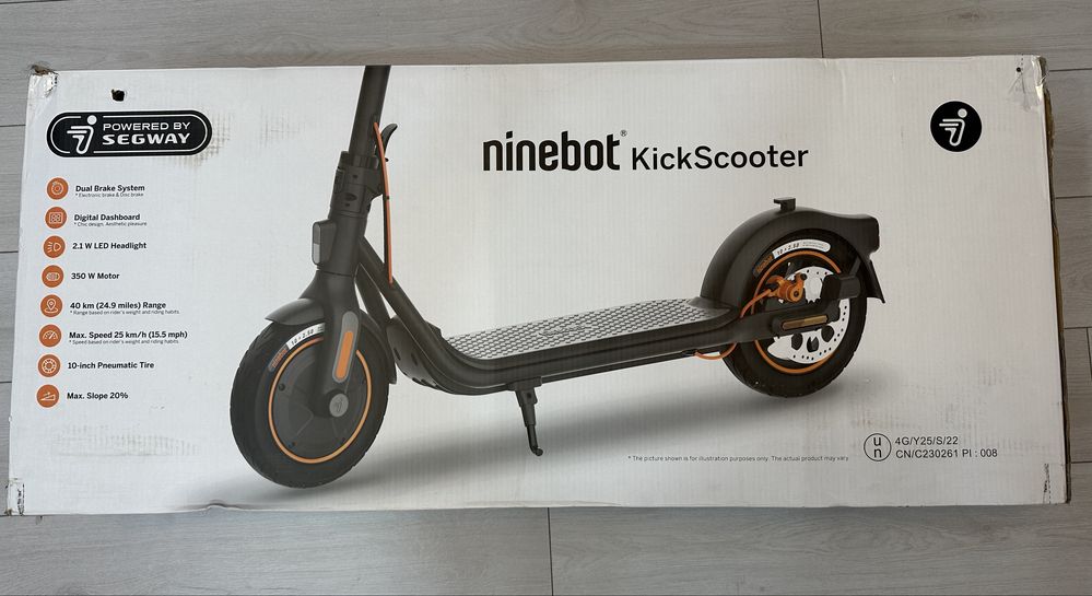 Електросамокат Segway-Ninebot F40I