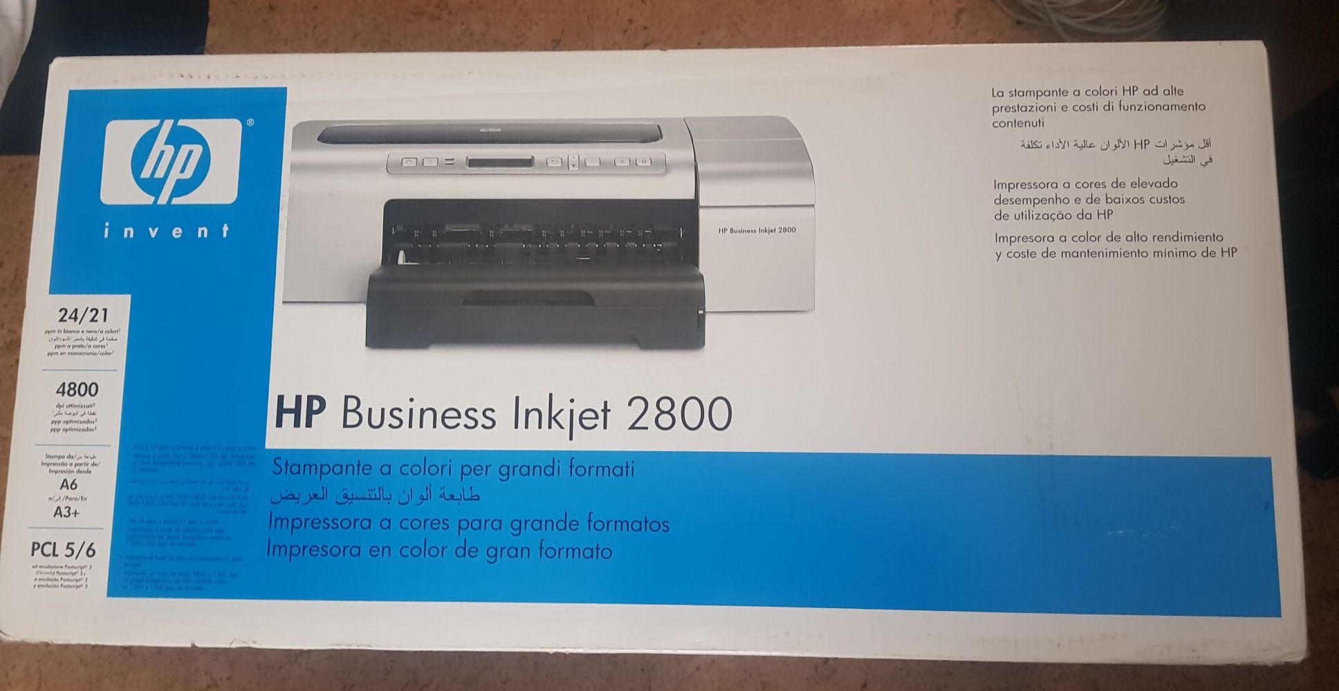 Drukarka A6-A3 HP Businnes Inkjet 2800 C8174A