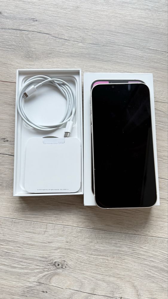 IPhone 14Plus 256gb white stan bdb