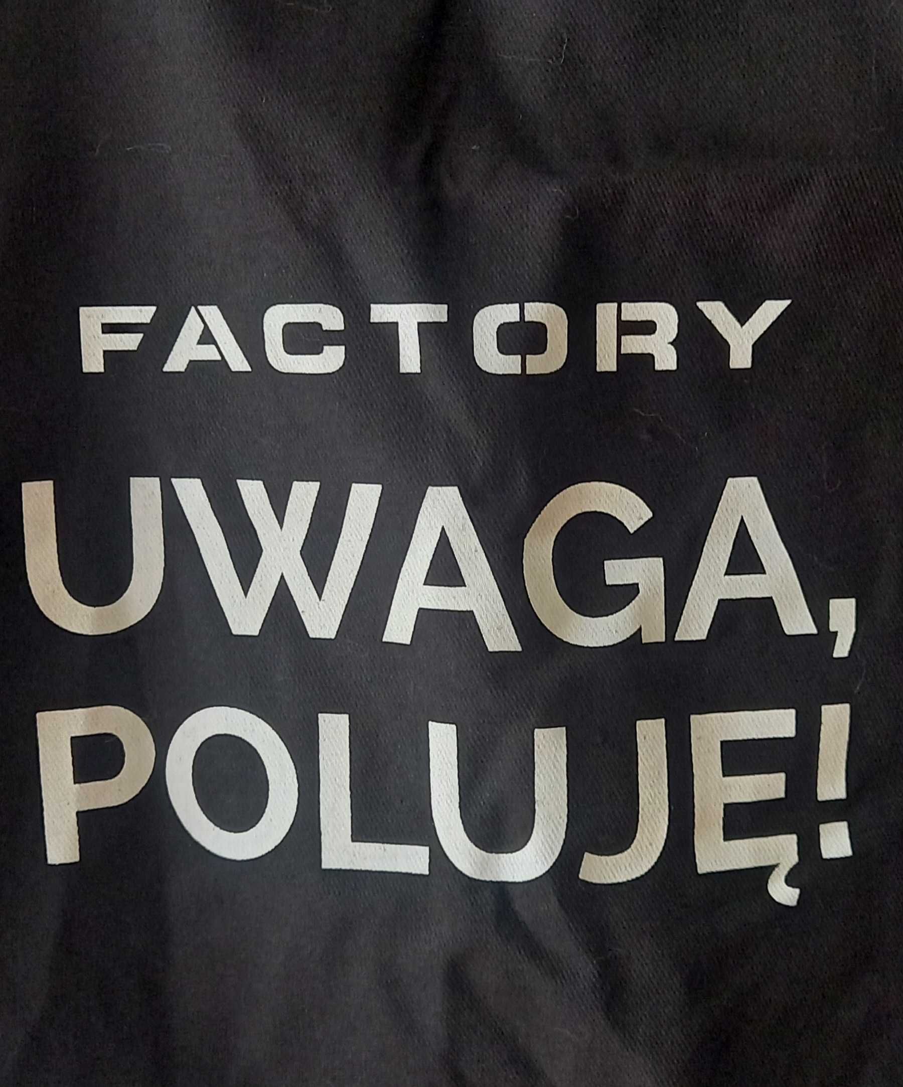 Torba  na zakupy FACTORY prezentowa UWAGA POLUJĘ