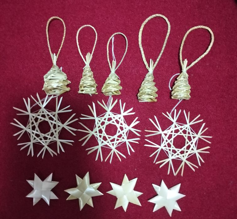 Дідух, ангел, павук, зірка солома подарунок