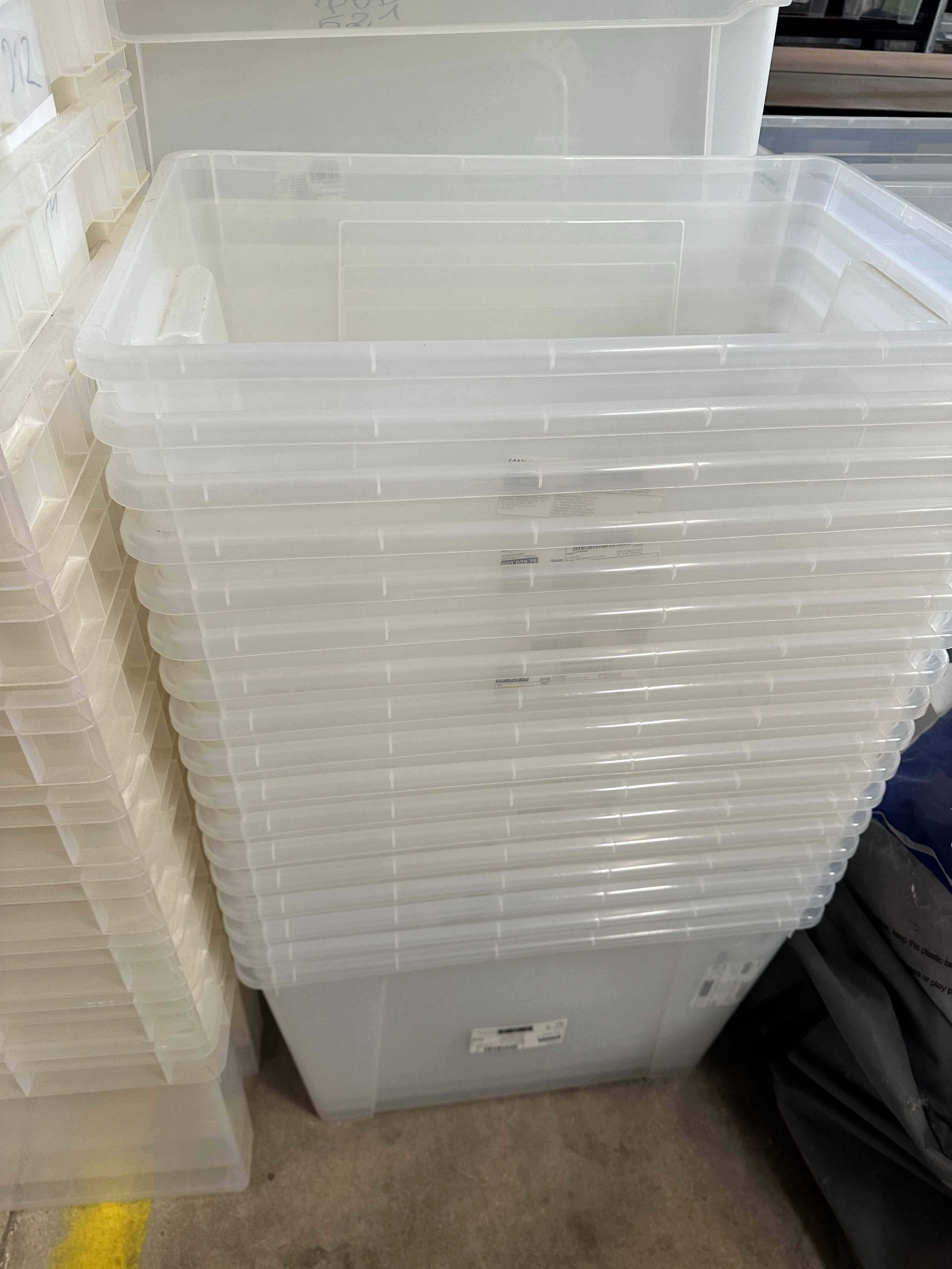 POJEMNIK POJEMNIKI PUDEŁKO pudełka plastikowe form xago ikea samla MIX