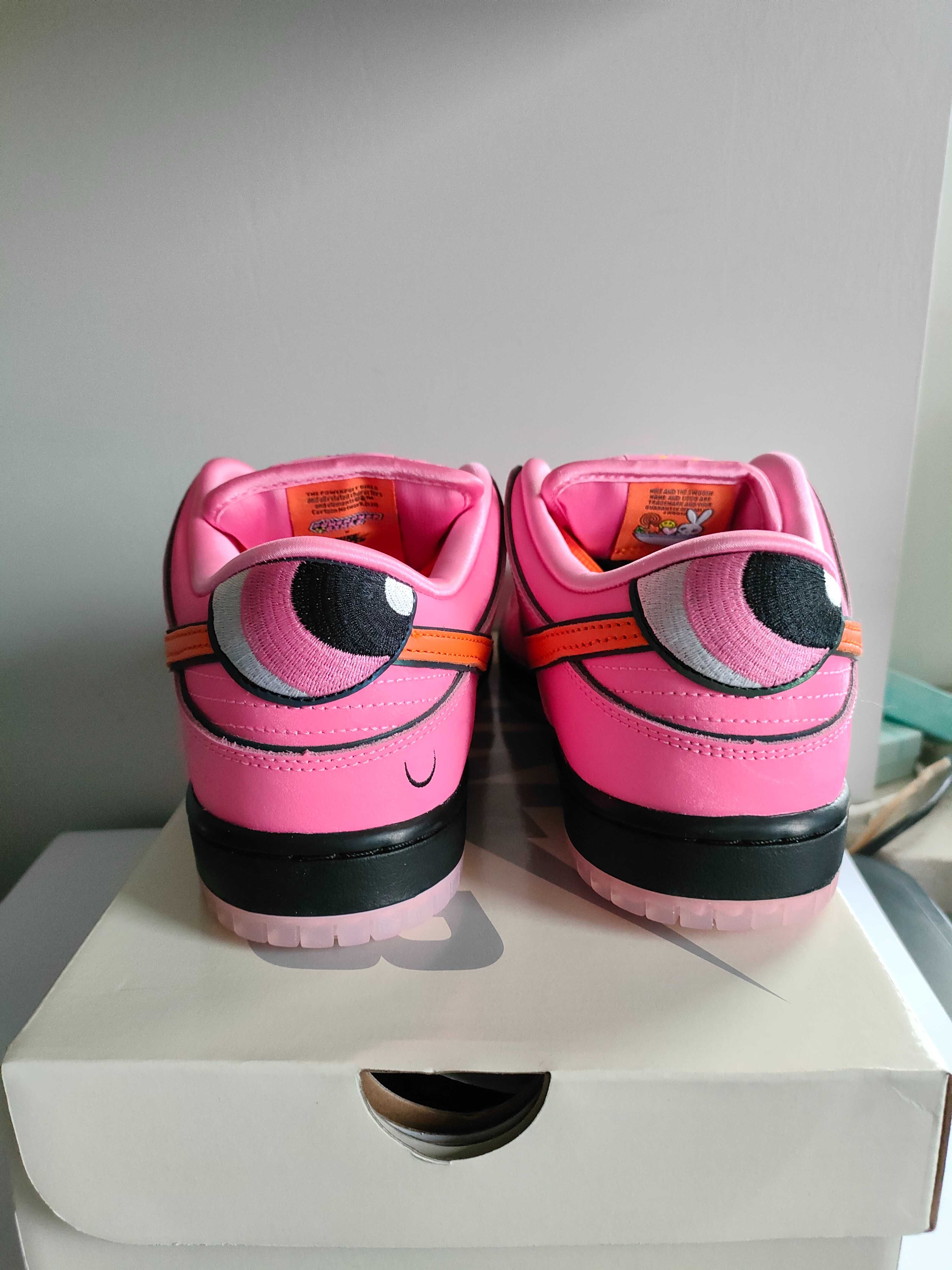 Buty nike dunk sb low powerpuff girls blossom 41