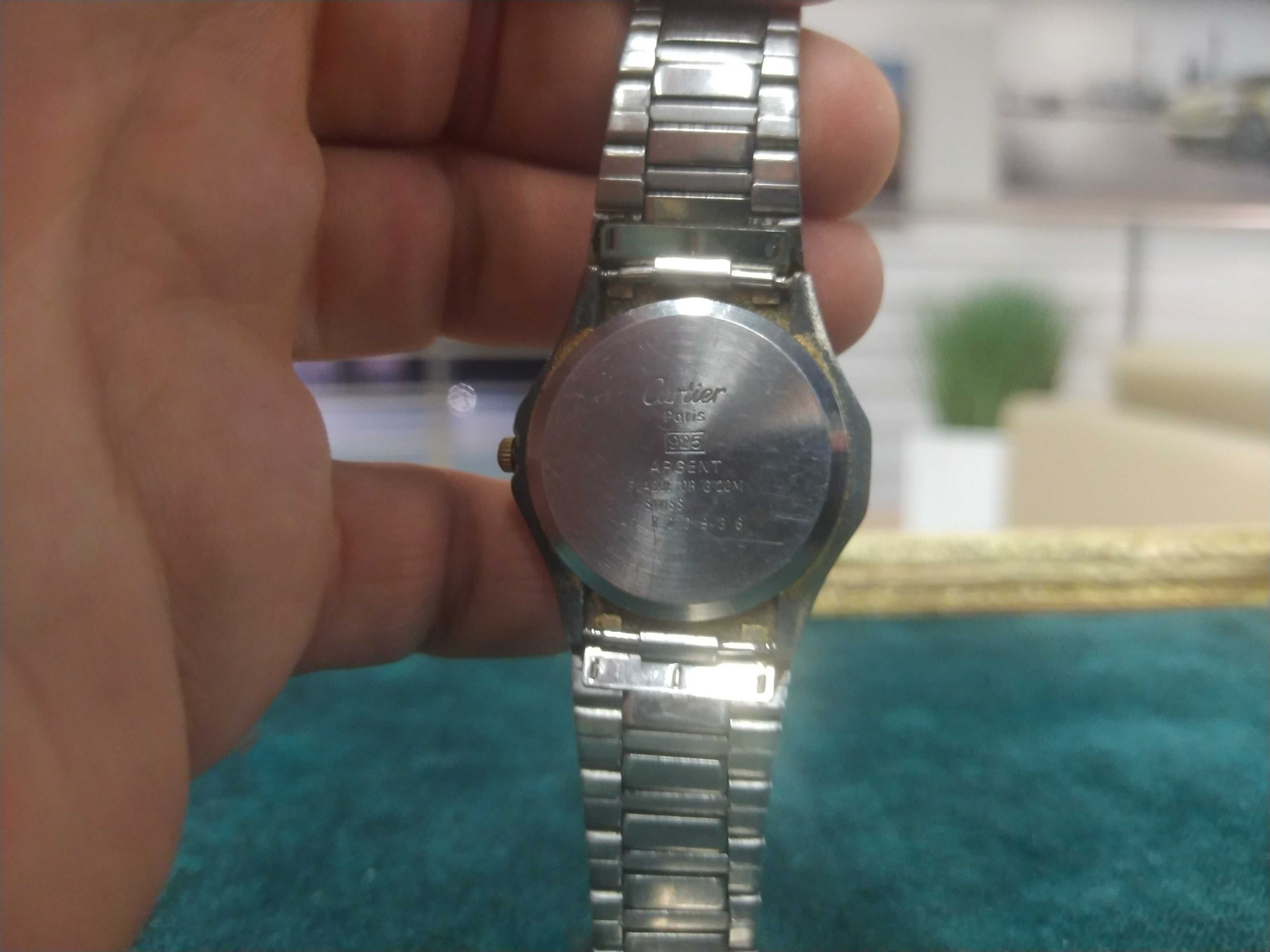 Zegarek Must de Cartier Geneve Bransoleta Ciekawy Model !! Vintage