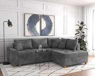 Wygodna kanapa SOFA z funkcją spania ASTON narożnik od PRODUCENTA