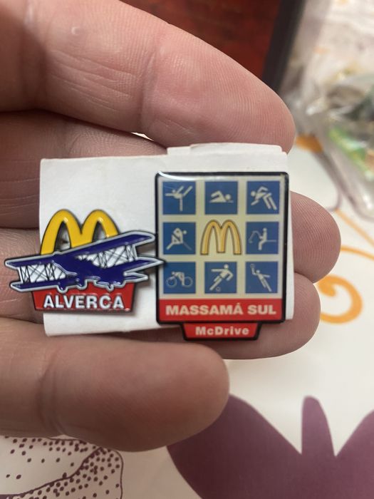 Pins McDonalds em excelente estado