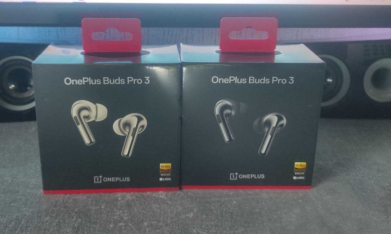 OnePlus Buds Pro 3 Global 2024 ЧОРНІ. БІЛІ