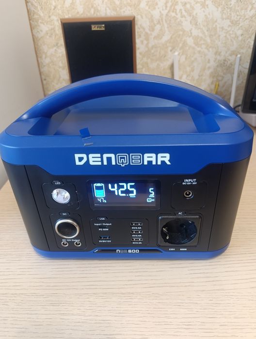 DENQBAR, Портативна станція, чиста синусоїда, 1200Вт