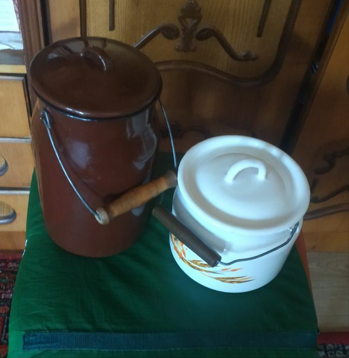 емалір бідони для молока б/ у   піднос для фруктів