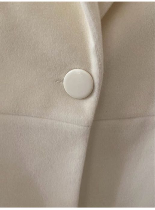 Твідовий молочний піджак F&F • блейзер айворі • розмір М