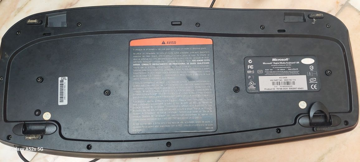 Teclado Microsoft.